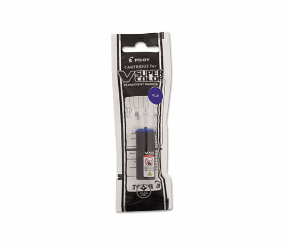 PIL43909 Refill for Pilot BeGreen V Super Color Permanent Markers, Blue By PILOT CORP. OF AMERICA