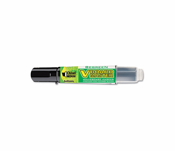 PIL43914 BeGreen Dry Erase Marker, Black Ink, Chisel By PILOT CORP. OF AMERICA