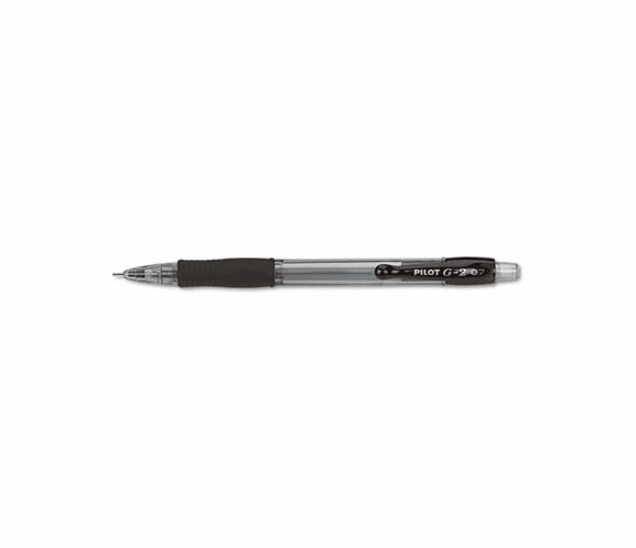 PIL51015 G-2 Mechanical Pencil, 0.70 mm, Clear Barrel w/Black Accents By PILOT CORP. OF AMERICA