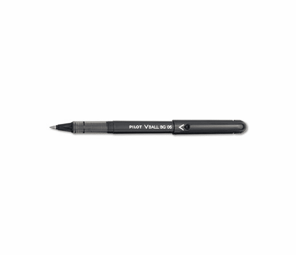 PIL53206 BeGreen VBall Roller Ball Stick Pen, Liquid Ink, Black Ink, Extra Fine, Dozen By PILOT CORP. OF AMERICA