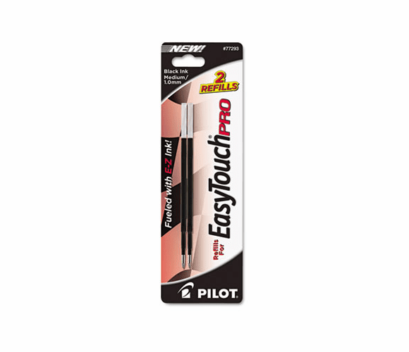 PIL77293 EasyTouch Pro Refill, Black, 2/Pack By PILOT CORP. OF AMERICA
