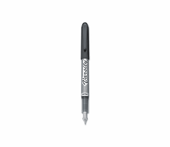 PIL90010 Varsity Disposable Fountain Stick India Pen, Black Ink, Medium By PILOT CORP. OF AMERICA