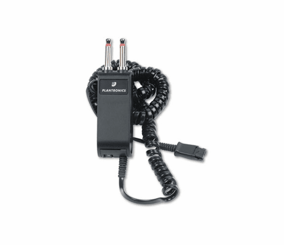PLNP10 Modular Dual-Prong Plug Headset/Handset-To-Telephone Adapter By PLANTRONICS, INC.