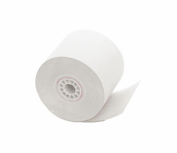 PMC02835 Paper Rolls, One-Ply Recycled Receipt Roll, 2-1/4" x 150 ft, White, 12/Pack By PM COMPANY