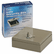 PMC04962 Steel Personal Cash/Security Box w/4 Compartments, Key Lock, Pebble Beige By PM COMPANY