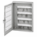PMC04984 Locking Key Cabinet, 100-Key, Steel, Gray, 16 1/2 x 3 x 22 1/2 By PM COMPANY