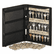 PMC04988 Security-Backed Zippered Case, 48-Key, Vinyl, Black, 9 x 1 x 11 5/8 By PM COMPANY