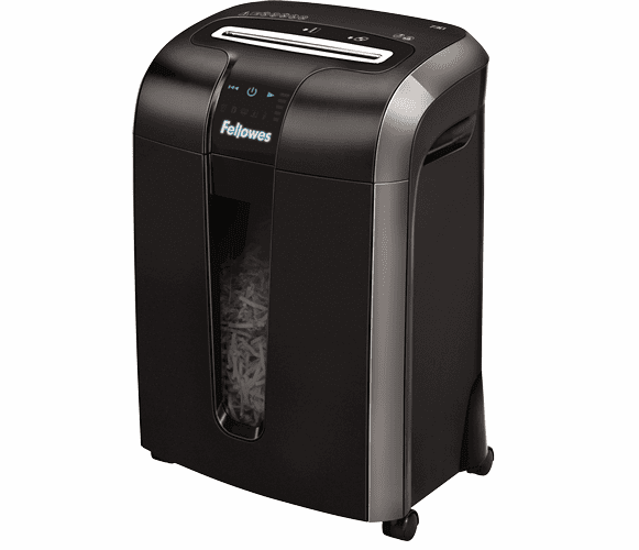 Powershred 73Ci 100% Jam Proof Cross-Cut Shredder By Fellowes