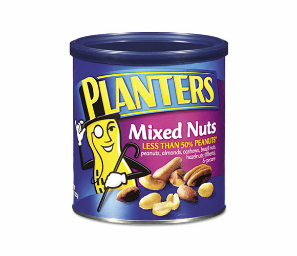 PTN01670 Mixed Nuts, 15 oz Can By KRAFT FOODS, INC