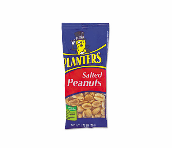 PTN07708 Salted Peanuts, 1.75 oz, 12/Box By KRAFT FOODS, INC