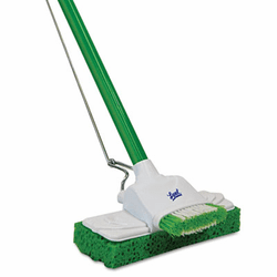 QCK57045 Lysol Sponge Mop, 9", 48" Steel Handle By QUICKIE