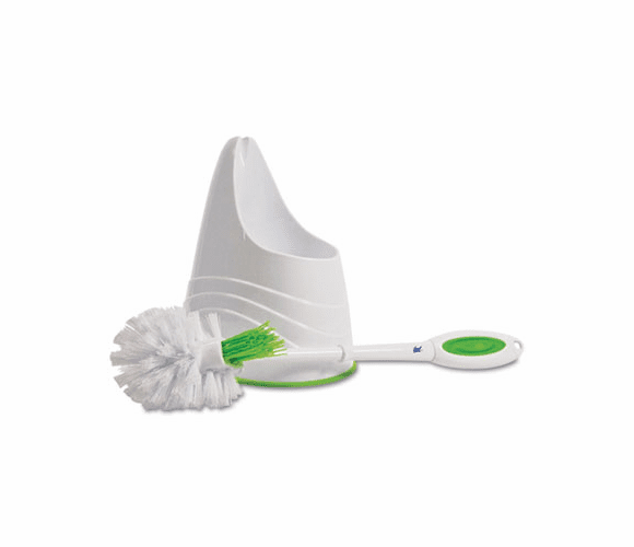 QCK57315 Lysol Toilet Brush and Caddy, Green By QUICKIE