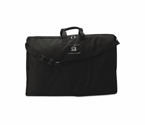 QRT156366 Tabletop Display Carrying Case, Canvas, 18 1/2w x 2 3/4d x 30h, Black By QUARTET MFG.