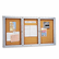 QRT2366 Enclosed Bulletin Board, Natural Cork/Fiberboard, 72 x 36, Aluminum Frame By ACCO BRANDS, INC.