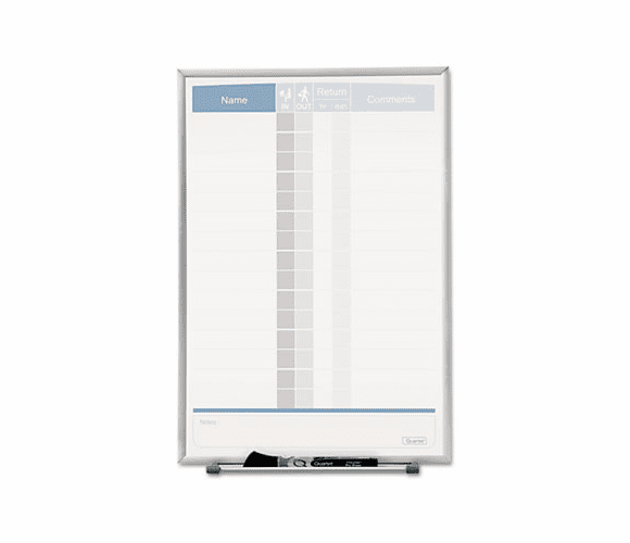 QRT33703 Matrix Employee Tracking Board, 11 x 16 By QUARTET MFG.