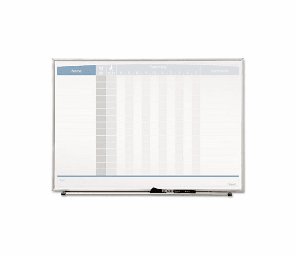 QRT33704 Matrix Employee Tracking Board, 23 x 16 By QUARTET MFG.