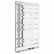 QRT33705 Matrix Employee Tracking Board, 34 x 23 By QUARTET MFG.