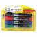 QRT5001M EnduraGlide Dry Erase Markers, Chisel Tip, Assorted Colors, 4/Set By QUARTET MFG.