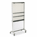 QRT500TE 3-in-1 Presentation Easel, Dry-Erase, 33 1/2 x 39 1/2, Silver Frame By QUARTET MFG.