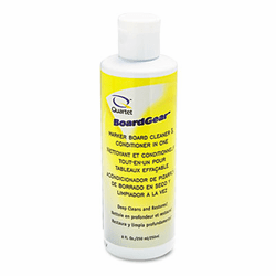 QRT551 BoardGear Marker Board Conditioner/Cleaner for Dry Erase Boards, 8 oz. Bottle By QUARTET MFG.