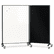 QRT6630MB Motion Marker & Bulletin Room Divider, 36w x 72h, Graphite By QUARTET MFG.