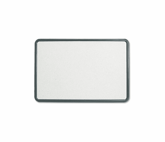 QRT699370 Contour Granite-Finish Tack Board, 36 x 24, Black Frame By QUARTET MFG.