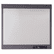 QRT72983 InView Custom Whiteboard, 23 x 20, Graphite Frame By QUARTET MFG.