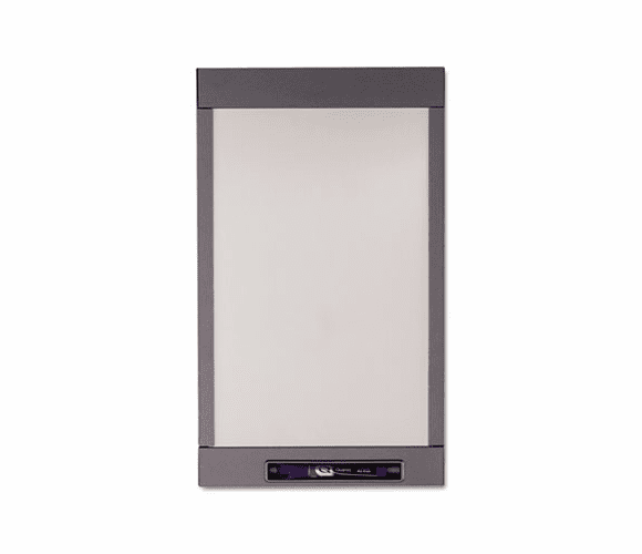 QRT72984 InView Custom Whiteboard, 20 x 12, Graphite Frame By QUARTET MFG.