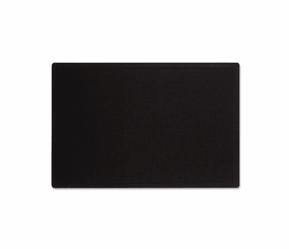 QRT7683BK Oval Office Fabric Bulletin Board, 36 x 24, Black By QUARTET MFG.