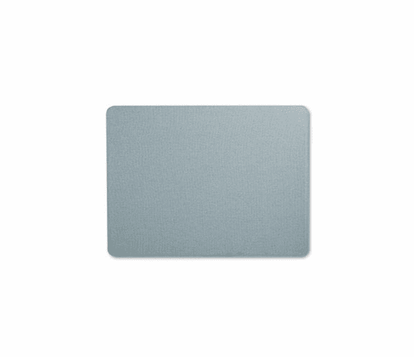 QRT7684BE Oval Office Fabric Bulletin Board, 48 x 36, Light Blue By QUARTET MFG.
