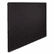 QRT7684BK Oval Office Fabric Bulletin Board, 48 x 36, Black By QUARTET MFG.