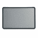 QRT7693G Contour Fabric Bulletin Board, 36 x 24, Gray, Plastic Graphite Frame By QUARTET MFG.