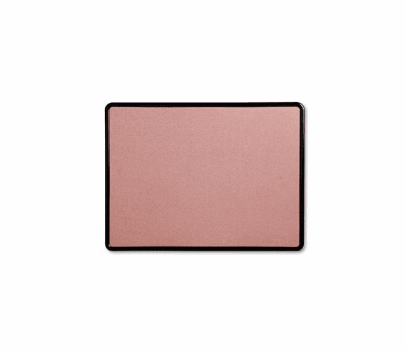 QRT7694M Contour Fabric Bulletin Board, 48 x 36, Mauve, Plastic Burgundy Frame By QUARTET MFG.