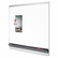 QRT85261 Porcelain Magnetic Whiteboard, 72 x 48, White/Silver By QUARTET MFG.