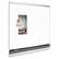 QRT85262 Porcelain Magnetic Whiteboard, 48 x 36, White/Silver By QUARTET MFG.