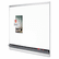QRT85263 Porcelain Magnetic Whiteboard, 36 x 24, White/Silver By QUARTET MFG.