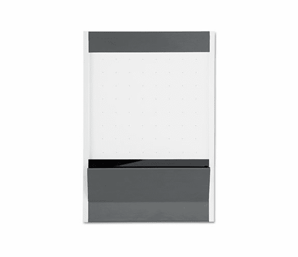 QRT85270 Porcelain Magnetic Whiteboard, 48 x 36, White/Graphite By QUARTET MFG.