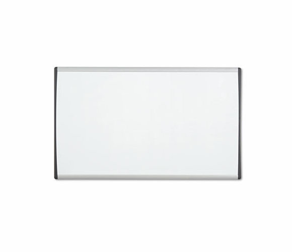 QRTARC2414 Magnetic Dry Erase Board, Painted Steel, 14 x 24, White/Aluminum Frame By QUARTET MFG.