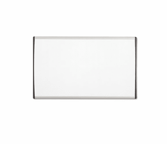 QRTARC3018 Magnetic Dry Erase Board, Painted Steel, 18 x 30, White/Aluminum Frame By QUARTET MFG.
