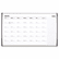 QRTARCCP3018 Magnetic Dry Erase Calendar, Painted Steel, 18 x 30, White/Aluminum Frame By QUARTET MFG.