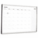 QRTARCCP3018 Magnetic Dry Erase Calendar, Painted Steel, 18 x 30, White/Aluminum Frame By QUARTET MFG.