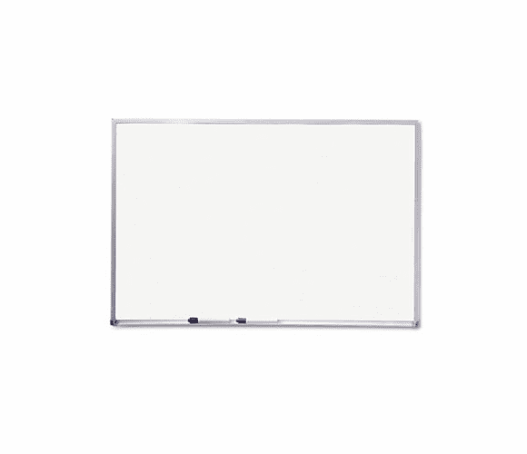 QRTB36 Dry Erase Board, Melamine Surface, 72 x 48, Aluminum Frame By ACCO BRANDS, INC.