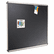 QRTB364T Euro-Style Bulletin Board, High-Density Foam, 48 x 36, Black/Aluminum Frame By QUARTET MFG.