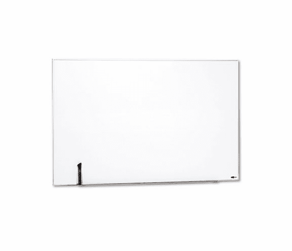 QRTM4831 Magnetic Dry Erase Board, Painted Steel, 48 x 31, White, Aluminum Frame By QUARTET MFG.