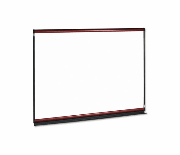 QRTMB06P2 Modular Dry-Erase Board, Porcelain-On-Steel, 72 x 48, White, Mahogany Frame By QUARTET MFG.