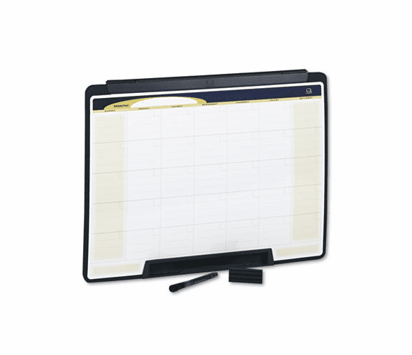 QRTMMC25 Motion Portable Monthly Calendar, Dry Erase, 24 x 18 By QUARTET MFG.