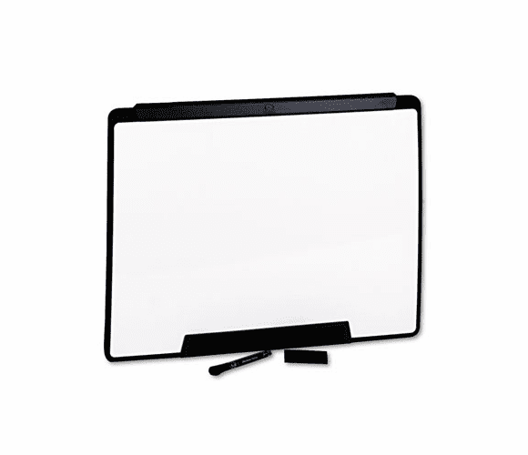 QRTMMP25 Motion Portable Dry Erase Board, 24 x 18, White, Black Frame By QUARTET MFG.