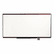 QRTP558M Premium Dry-Erase Board, Porcelain/Steel, 96 x 48, White/Mahogany Frame By QUARTET MFG.