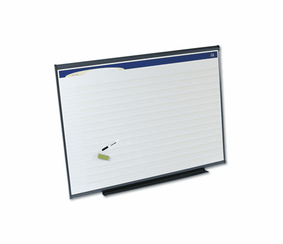 QRTPP43 Prestige Total Erase Project Planner, 48 x 36, Gray Aluminum Frame By QUARTET MFG.