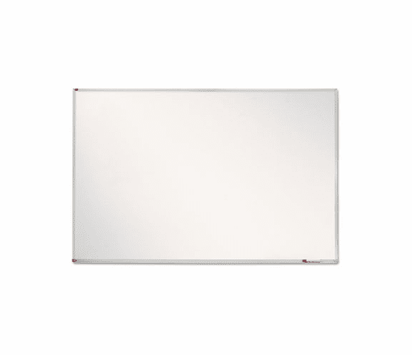 QRTPPA406 Porcelain Magnetic Whiteboard, Aluminum Frame, 6' x 4' By QUARTET MFG.